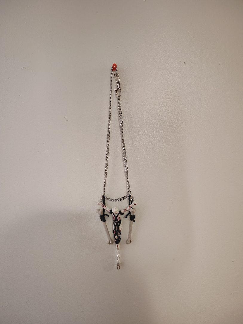 DIY INTERCHANGEABLE BONDAGE JESUS NECKLACE (stainless steel chain)