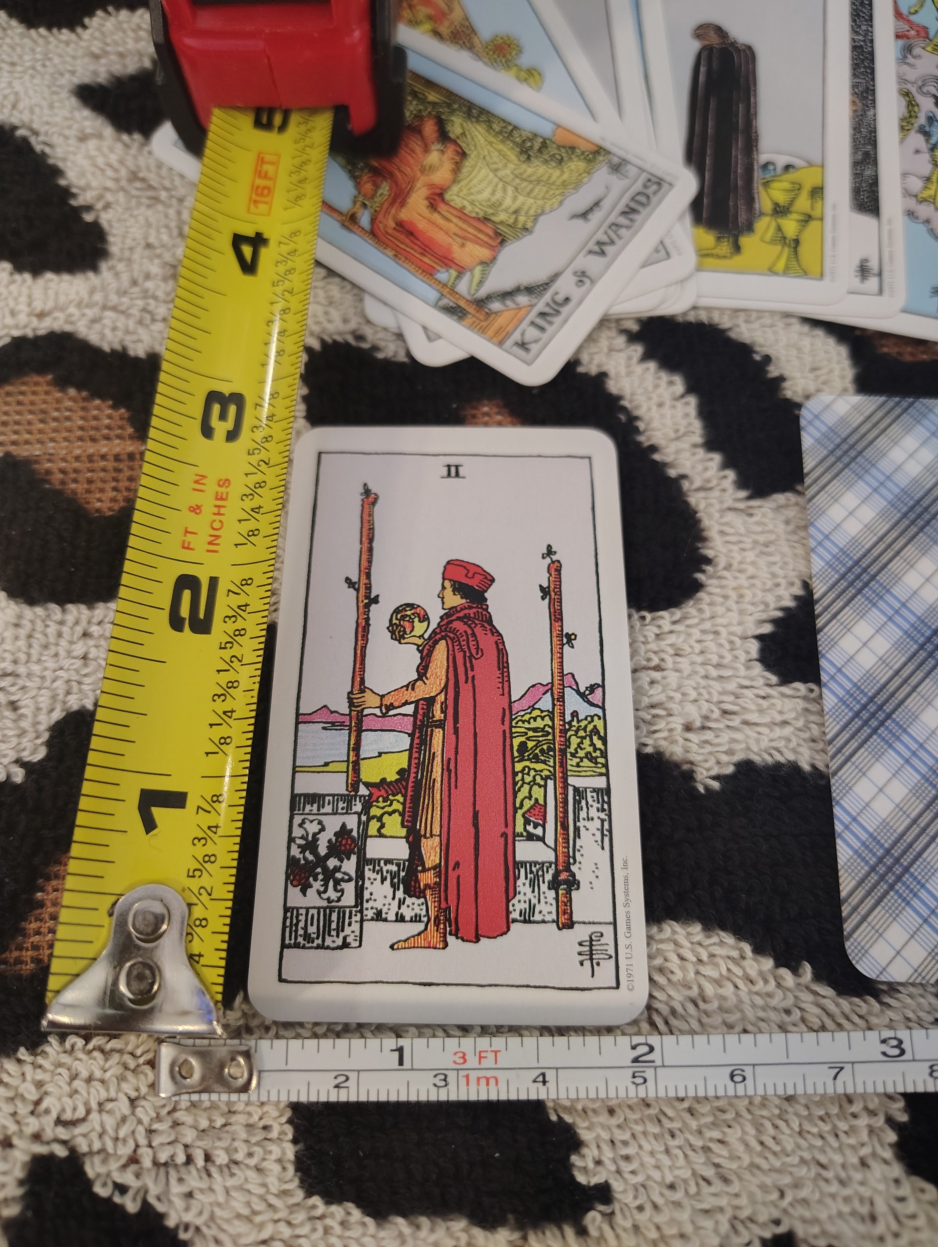 WALLET SIZE TAROT CARD
