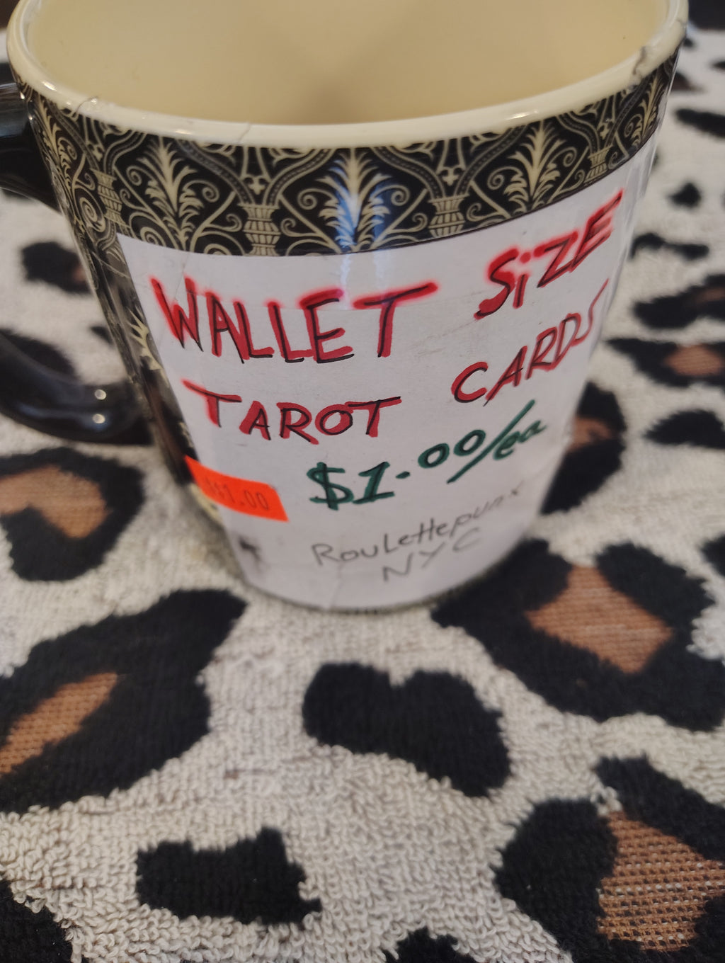 WALLET SIZE TAROT CARD