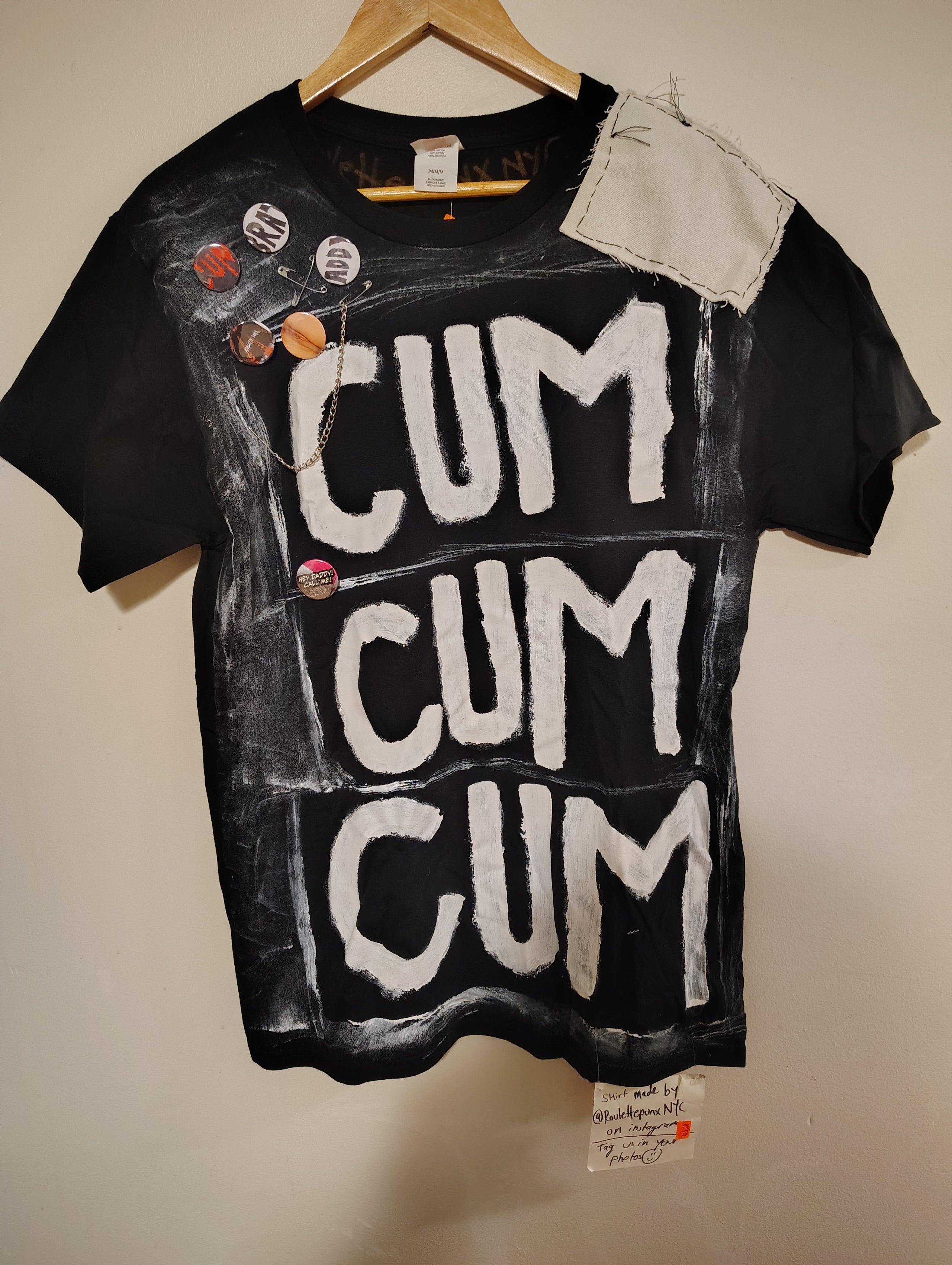DIY CUM CUM CUM SHIRT 2