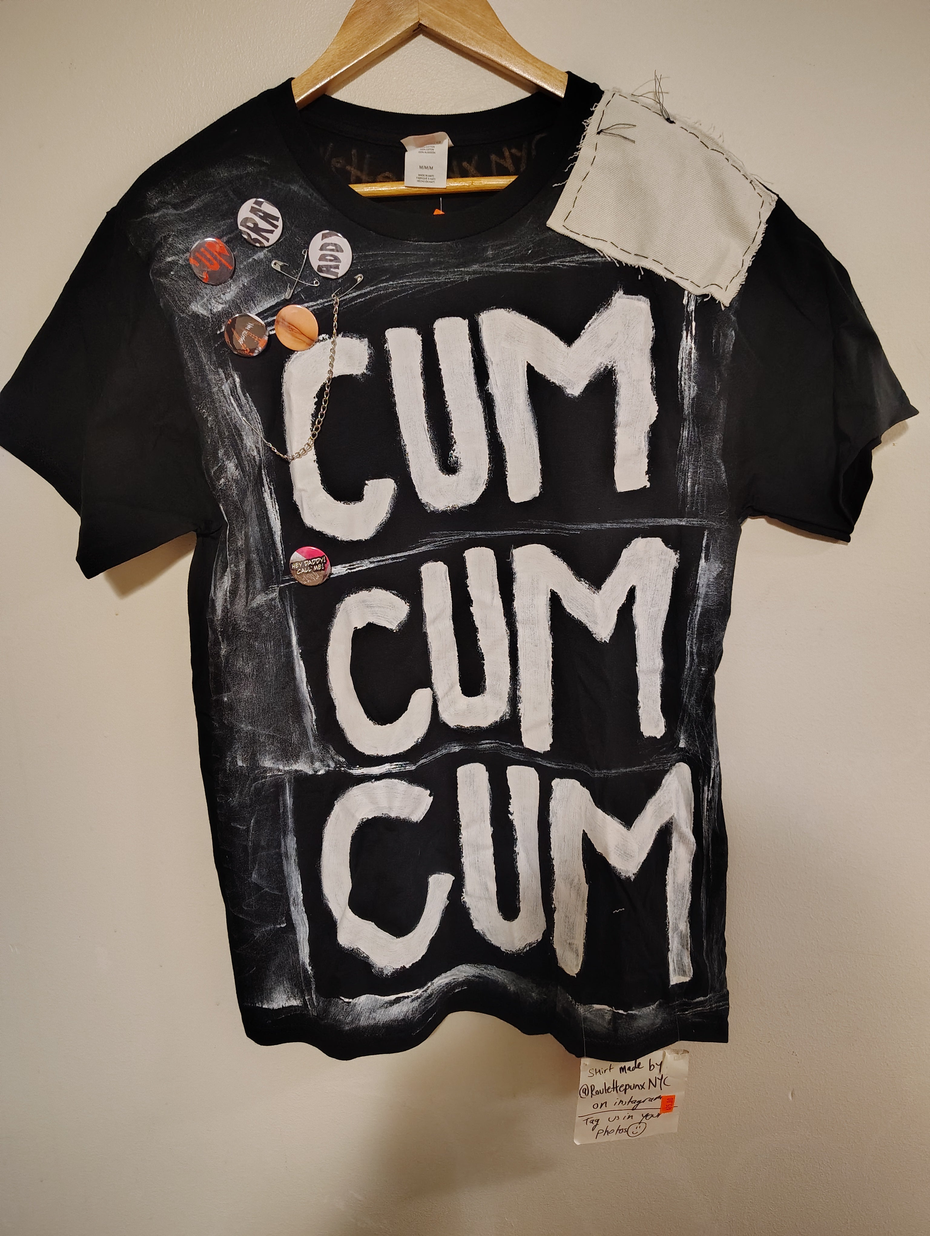 DIY CUM CUM CUM SHIRT 2