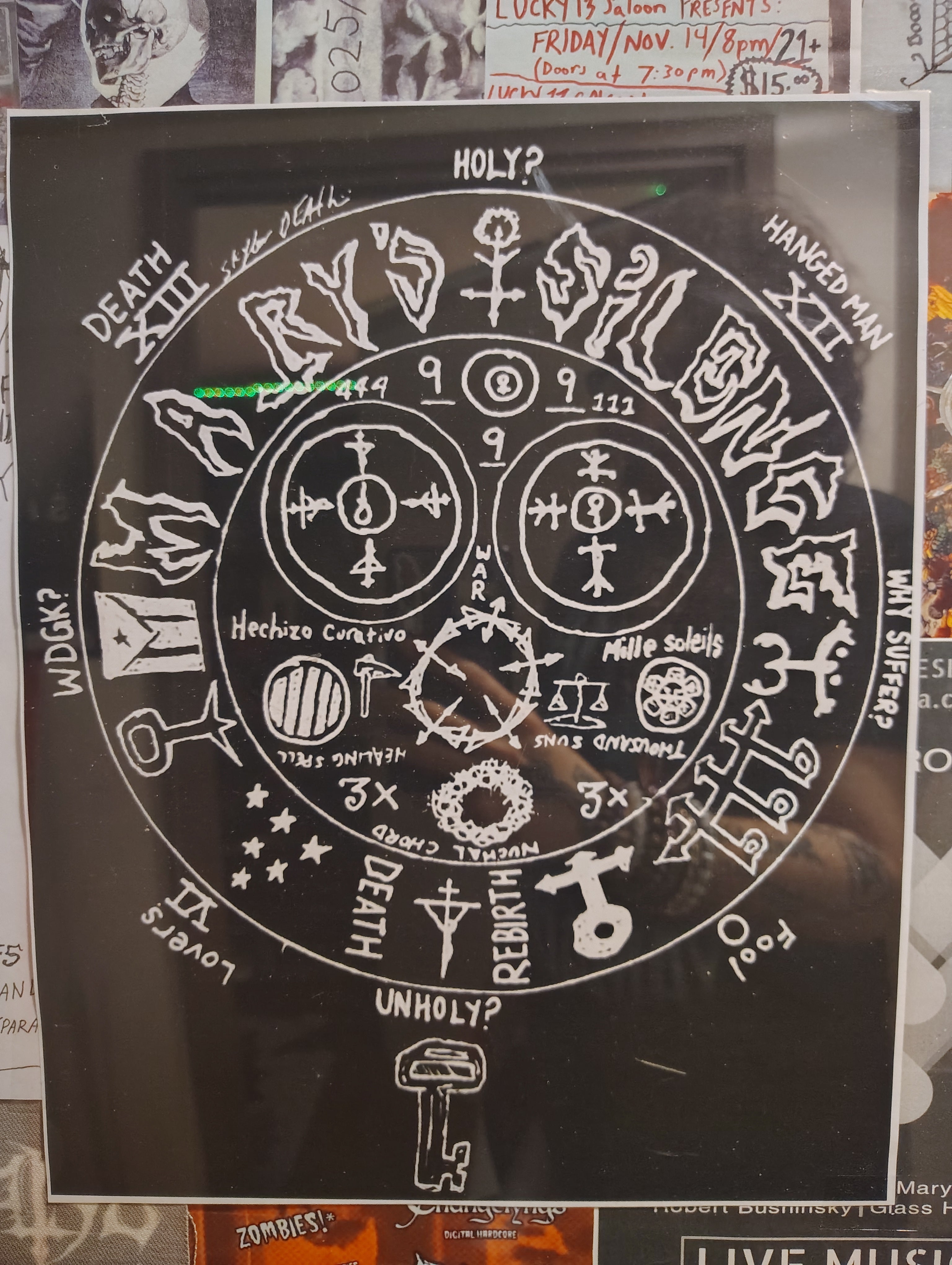MARY'S SILENCE SIGIL POSTER
