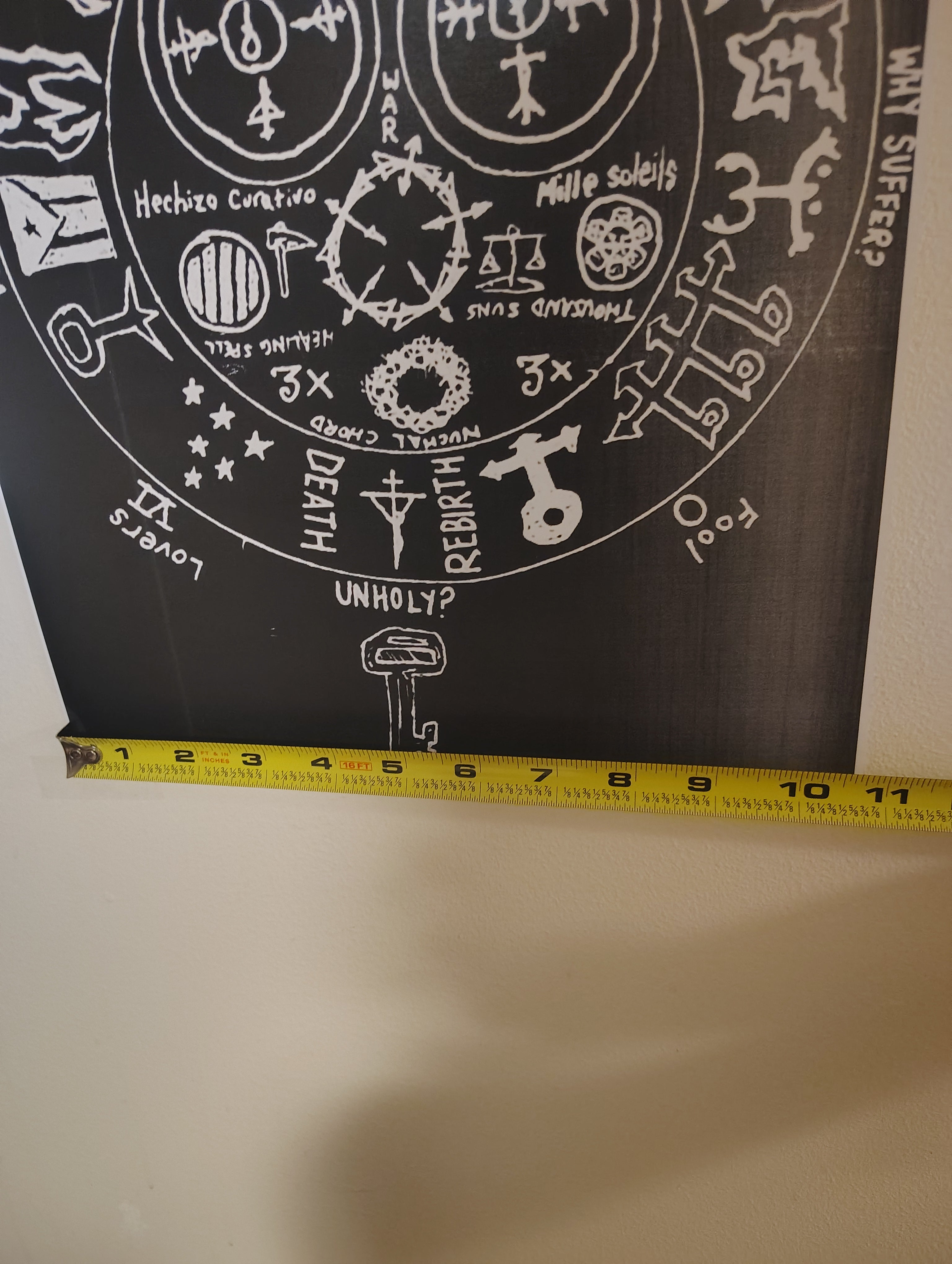 MARY'S SILENCE SIGIL POSTER