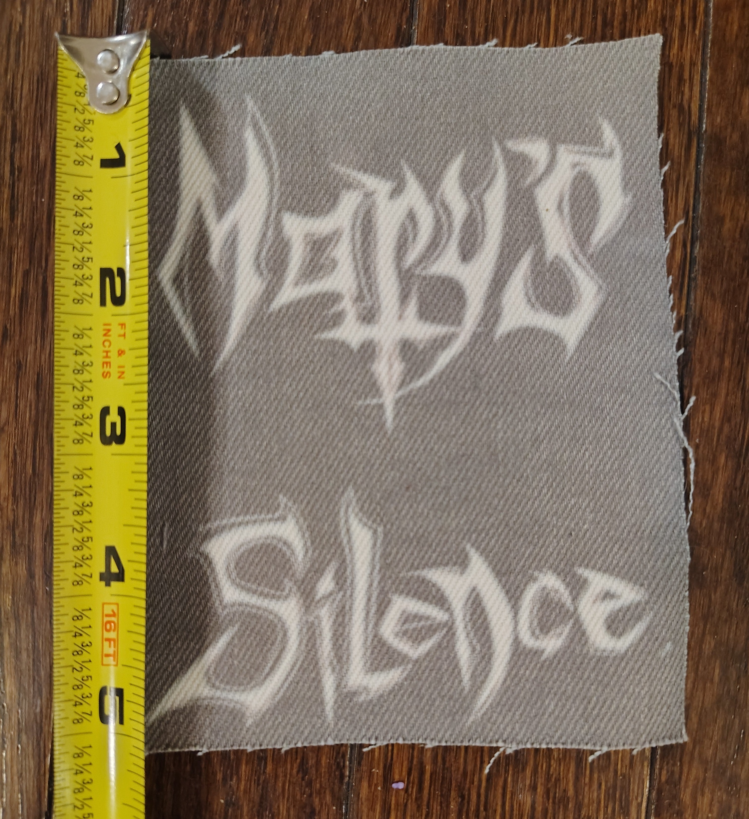 MARY'S SILENCE PATCH (grey)