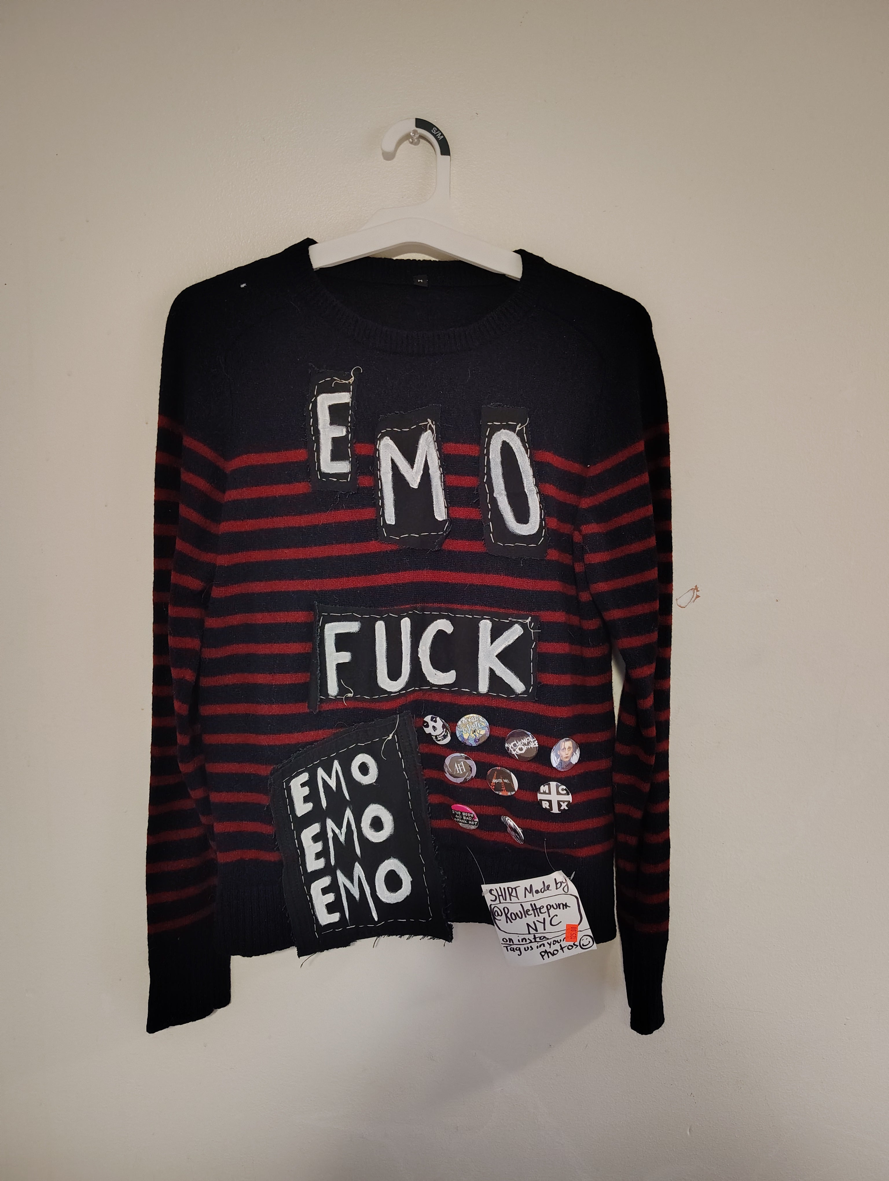 EMO FUCK SWEATER