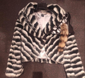 DIY ZEBRA PRINT FUR COAT