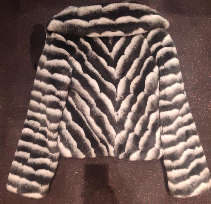 DIY ZEBRA PRINT FUR COAT